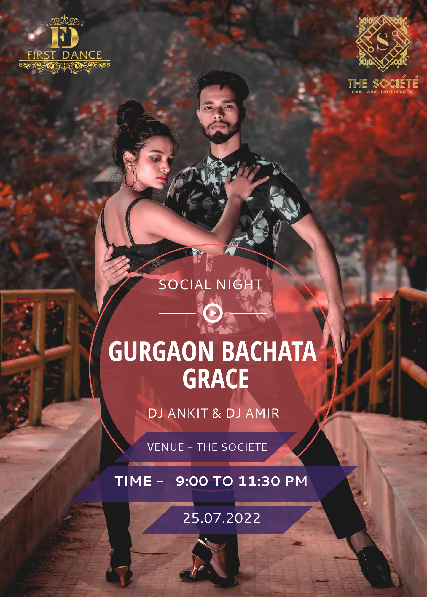 Gurgaon Bachata Grace (Social Night) By First Dance
