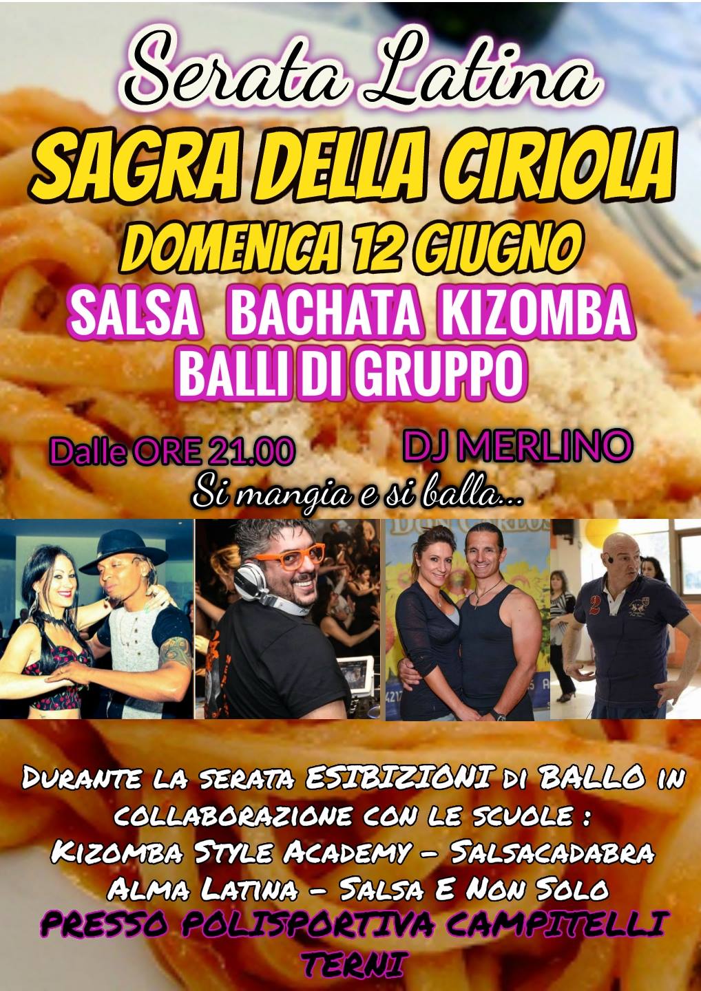 SERATA LATINA alla SAGRA della CIRIOLA
