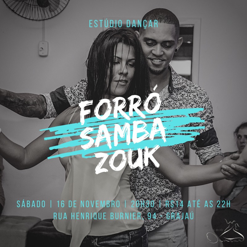 Baile Estúdio Dançar - ForróSambaZouk