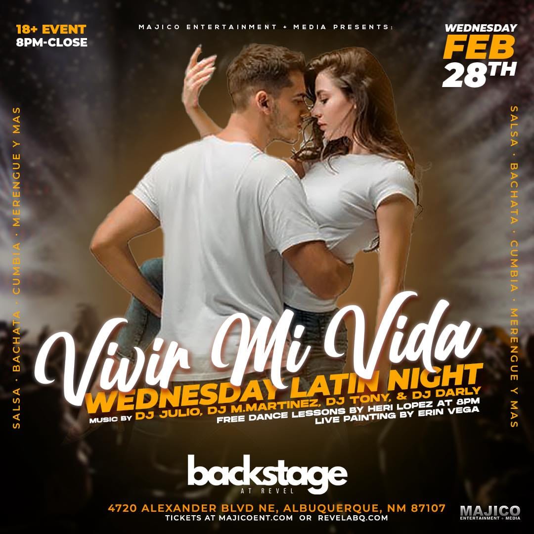 Vivir Mi Vida Latin Night at Backstage at Revel