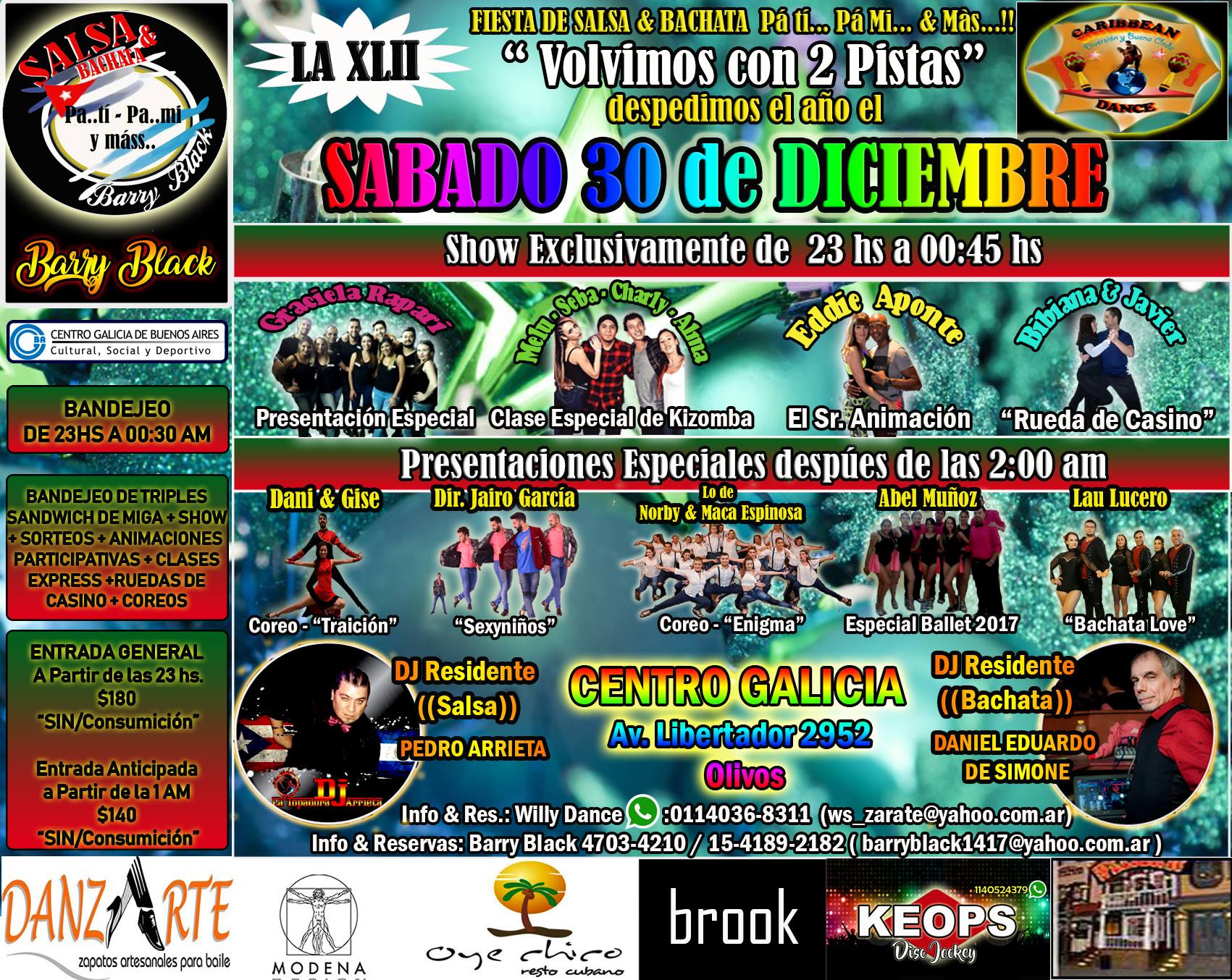 Salsa & Bachata & máss Willy Dance & BarryBlack