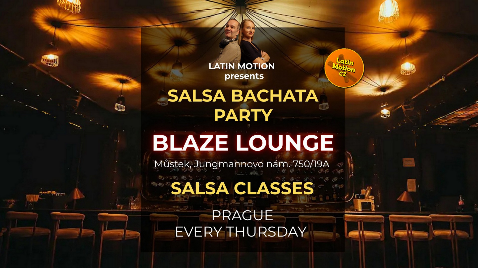 Salsa and Bachata Thursdays in Blaze Lounge & Club 🔥