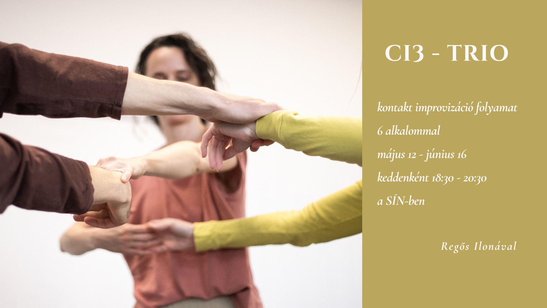 CI3 - TRIO - kontakt improvizációs folyamat