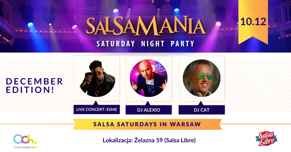 ESME Live: Salsamania & Salsa Libre 10.12.22