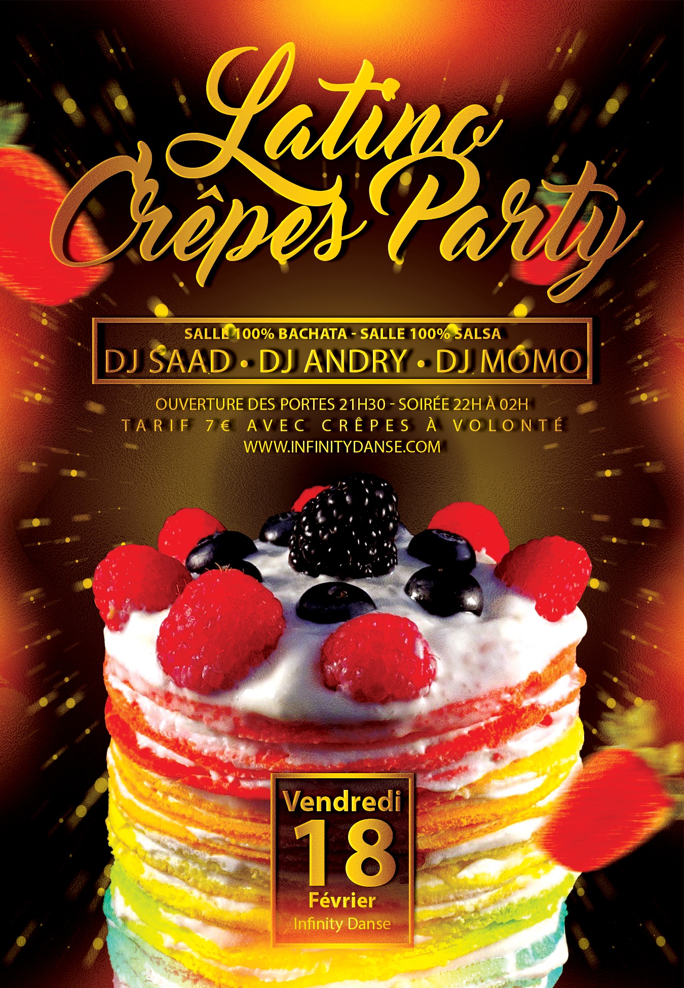 Latino Crêpe party
