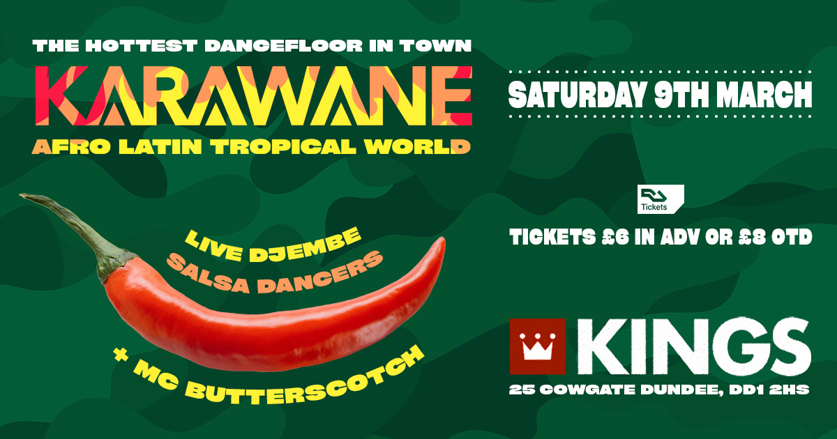 Karawane Takeover in Dundee + FREE Salsa Taster Session