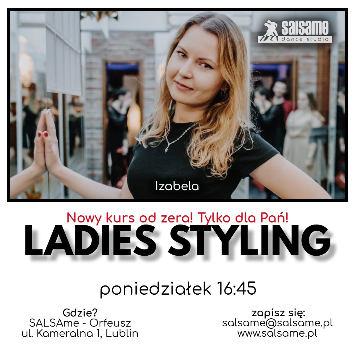 LADIES STYLING nowy kurs od zera SALSAme start: lipiec 2026