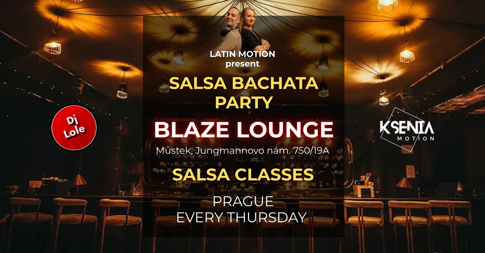 Salsa and Bachata Thursdays in Blaze Lounge & Club