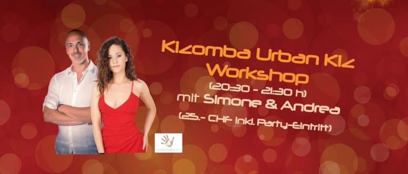 Kizomba Urban Kiz Workshop mit Simone und Andrea (Kizombatouch)