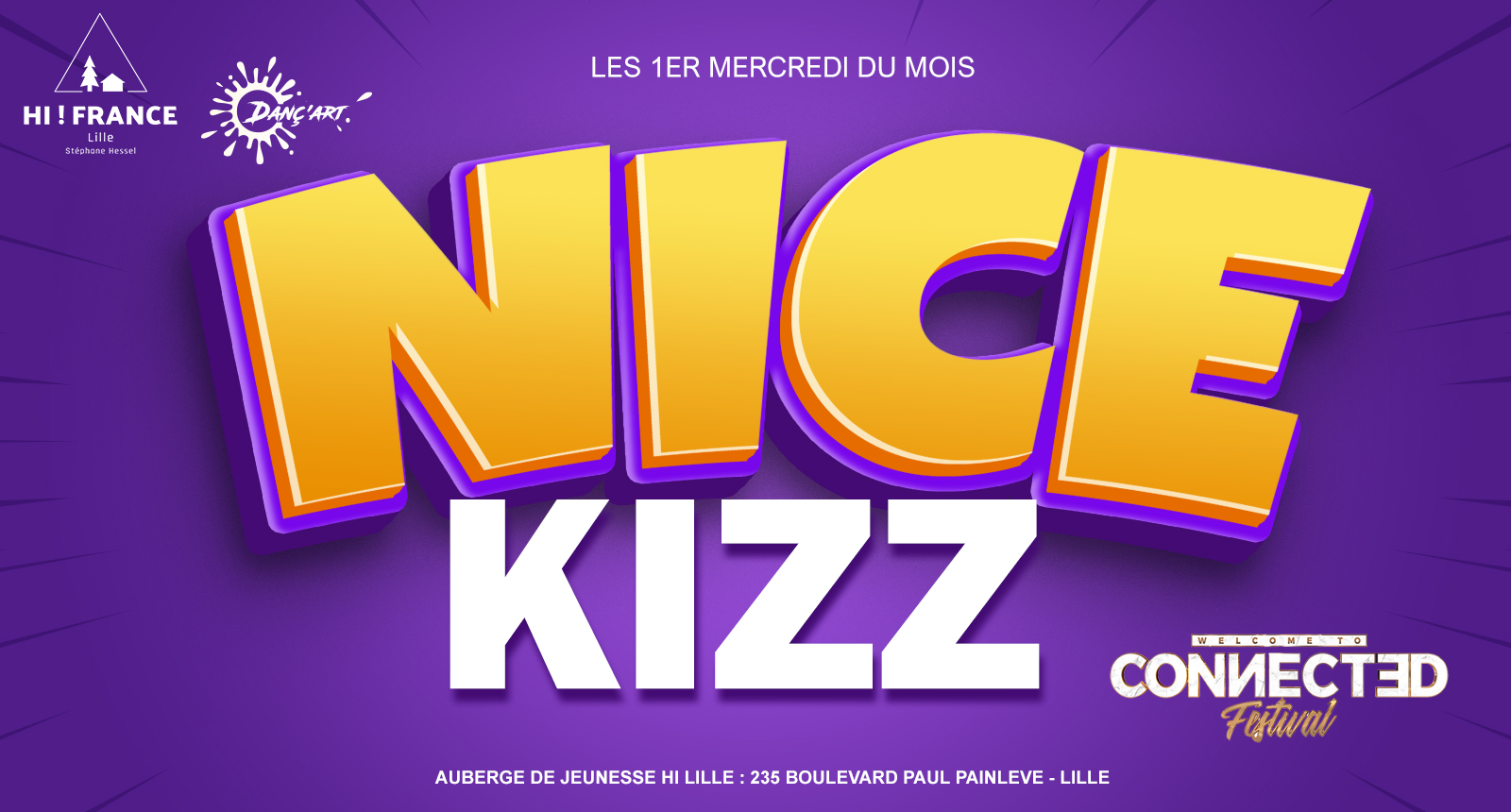 NICE KIZZ - 1er mercredi du mois - ATELIER AUBERGE ESPAGNOLE SOIREE