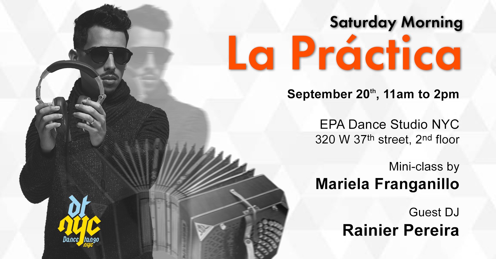 Mini-Class by Mariela, Guest DJ Rainier