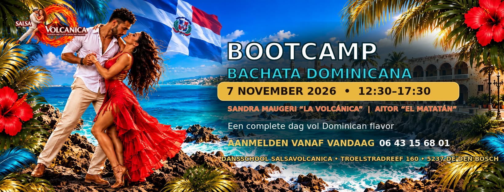 Bootcamp Bachata Dominicana 7 november 2026