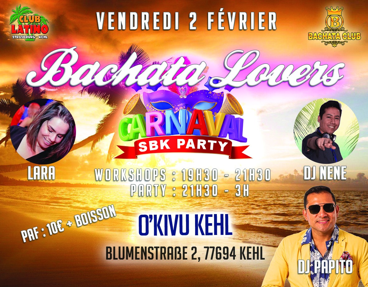 ❤️ BACHATA LOVERS ❤️ Workshops & Bachata Party