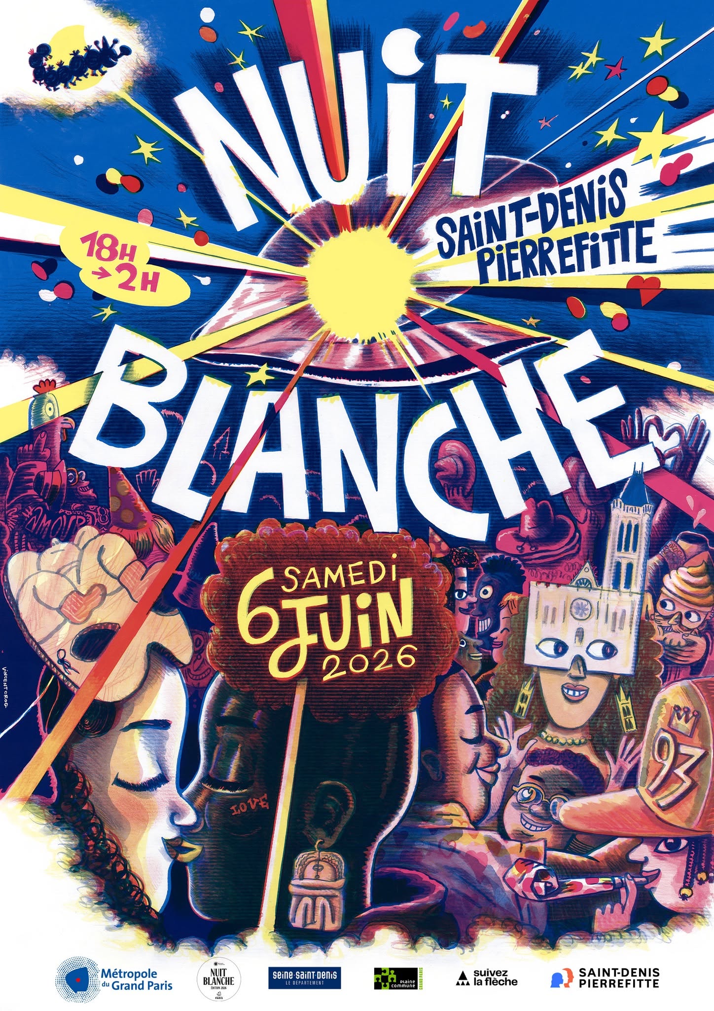 Nuit Blanche : La Briche Foraine à la fabrique de la flèche à Saint-Denis