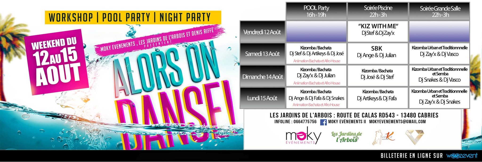 Weekend Event Kizomba Bachata : Alors on danse !