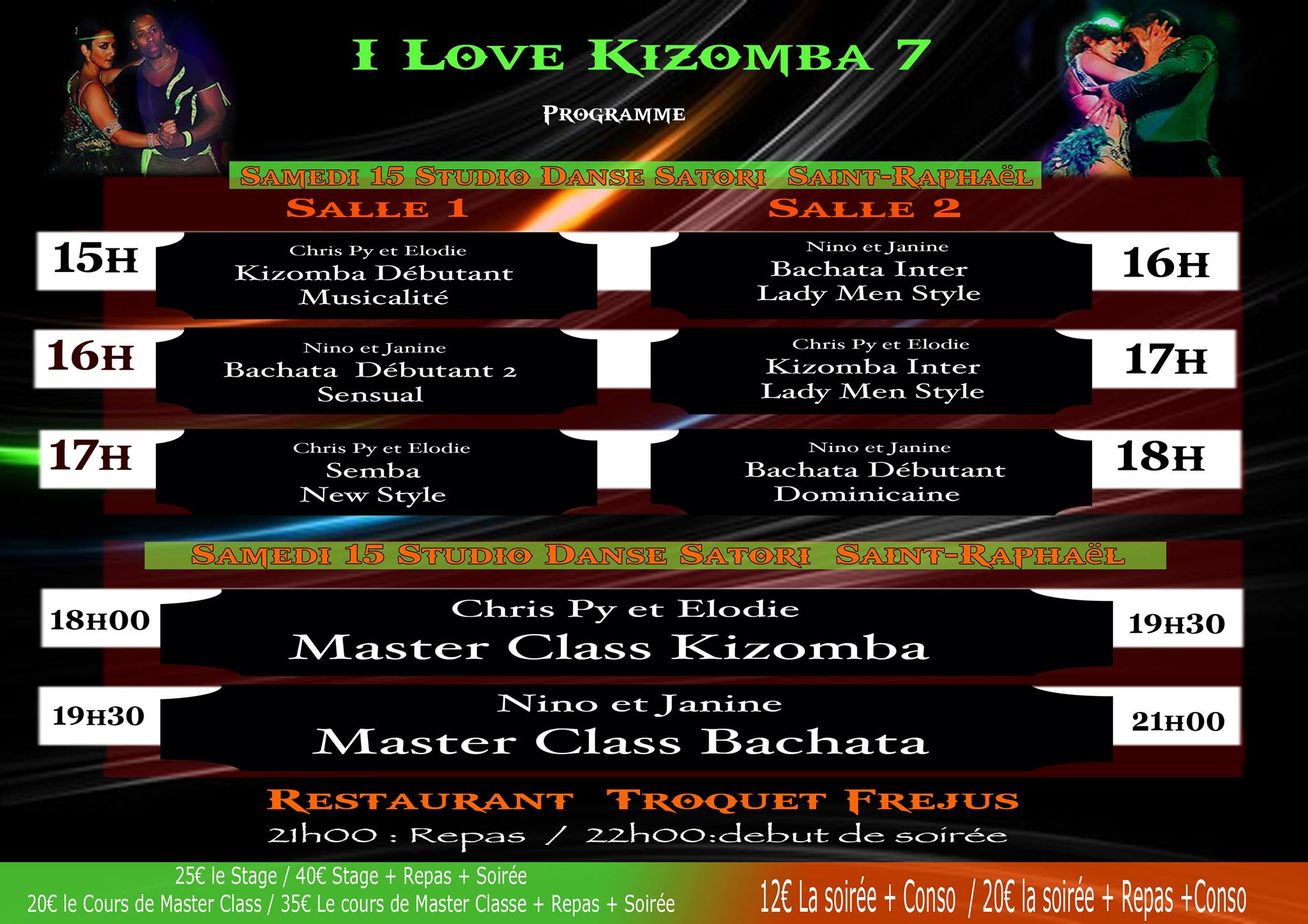 Soirée & Stage "I love Kizomba 7"