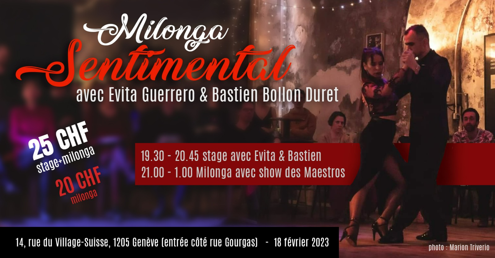 Milonga Sentimental avec: Evita et Bastien