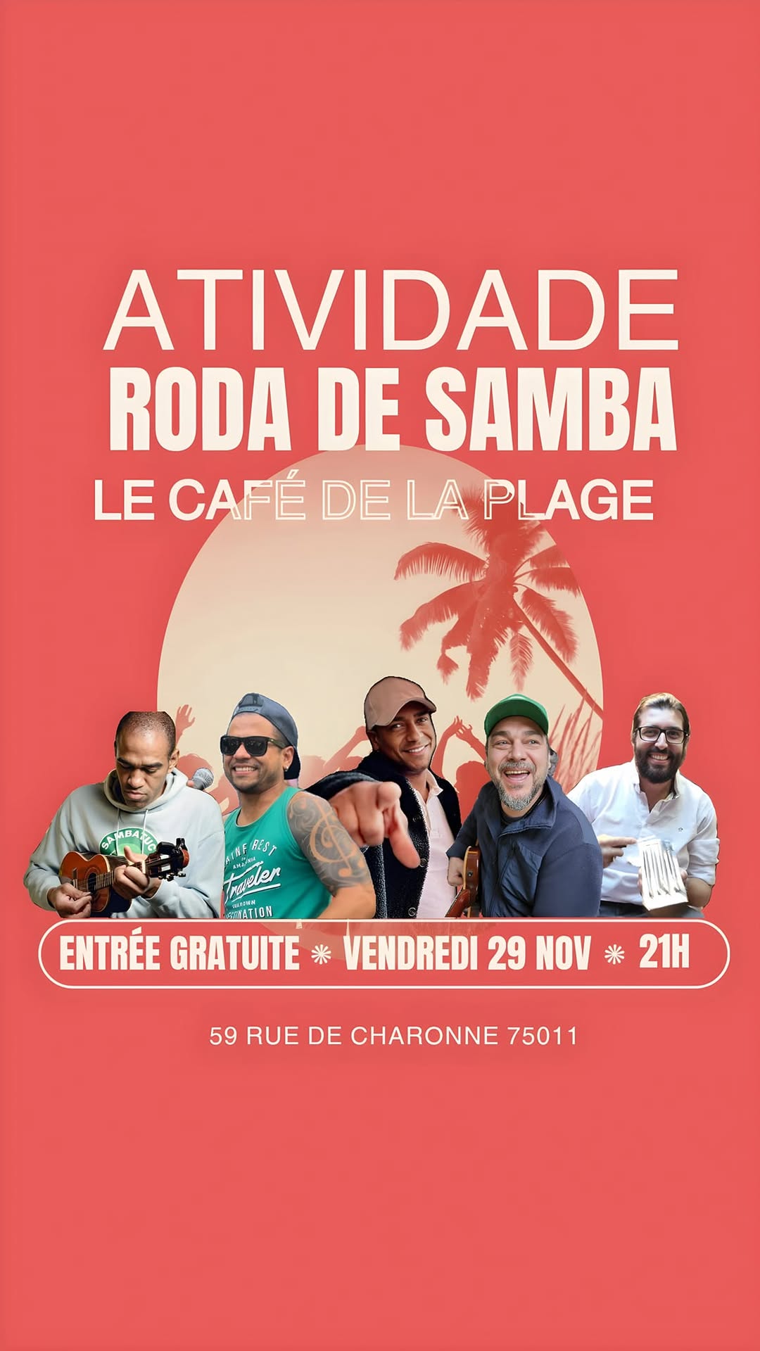 🇧🇷RODA DE SAMBA do Atividade🇨🇵