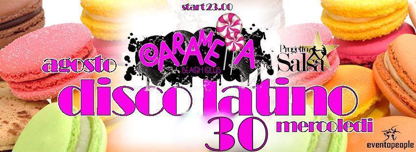 Caramella beachclub - disco latino - progetto salsa