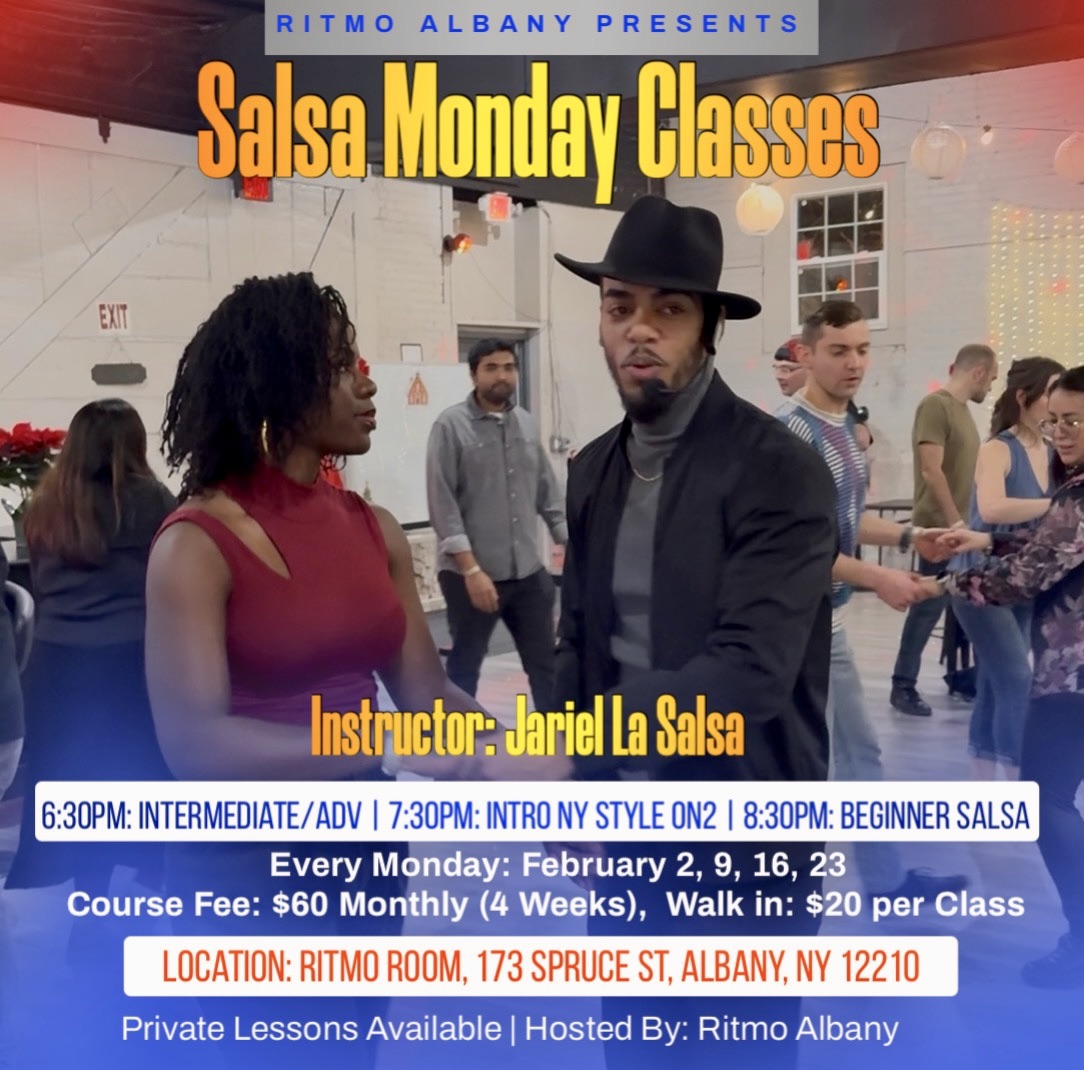 Salsa Monday Classes - February Cycle Ritmo Albany