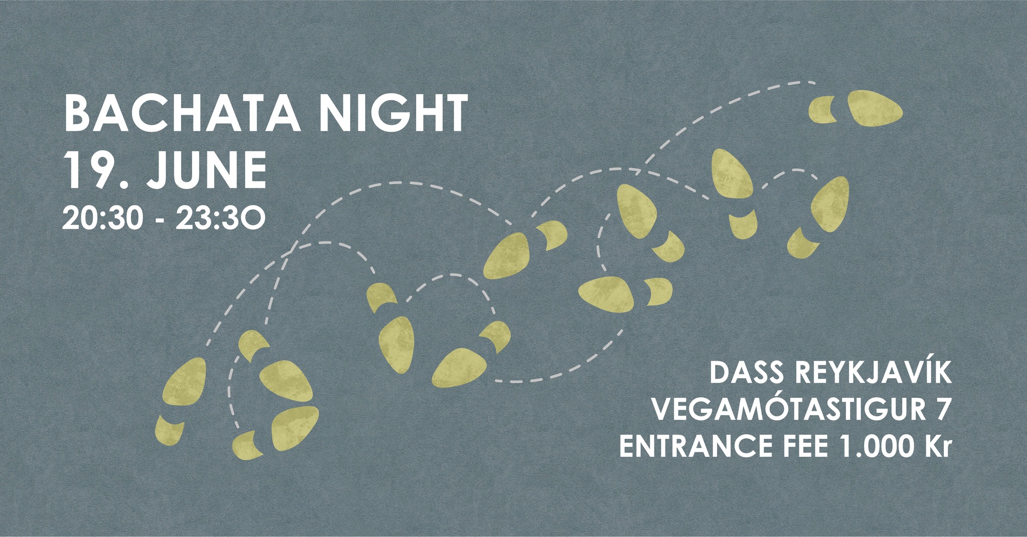 BACHATA NIGHT AT DASS REYKJAVÍK