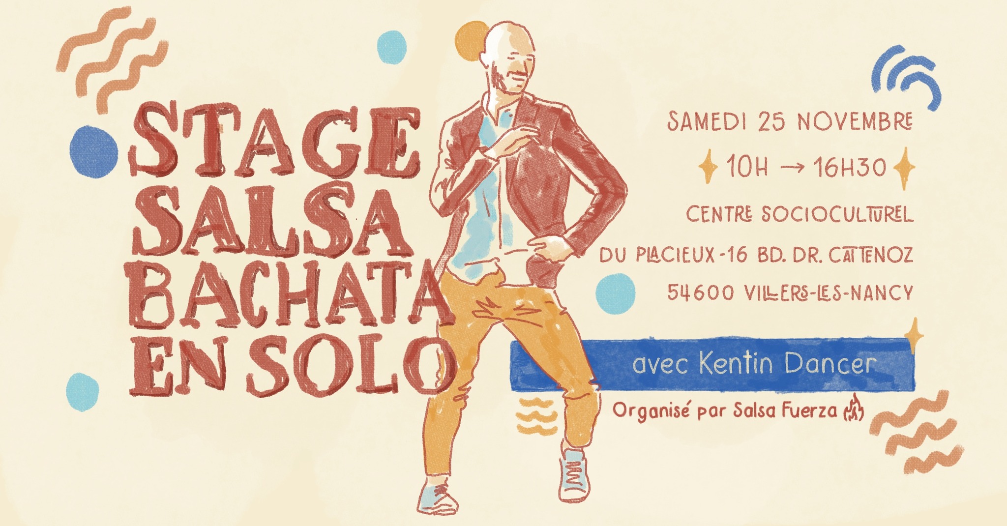 STAGE SALSA ET BACHATA SAMEDI 25 NOVEMBRE