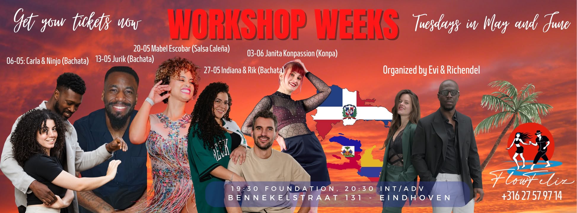 Mabel Escobar Salsa CaleΓ±a Workshop(s) Eindhoven Workshop Weeks Part 3 5