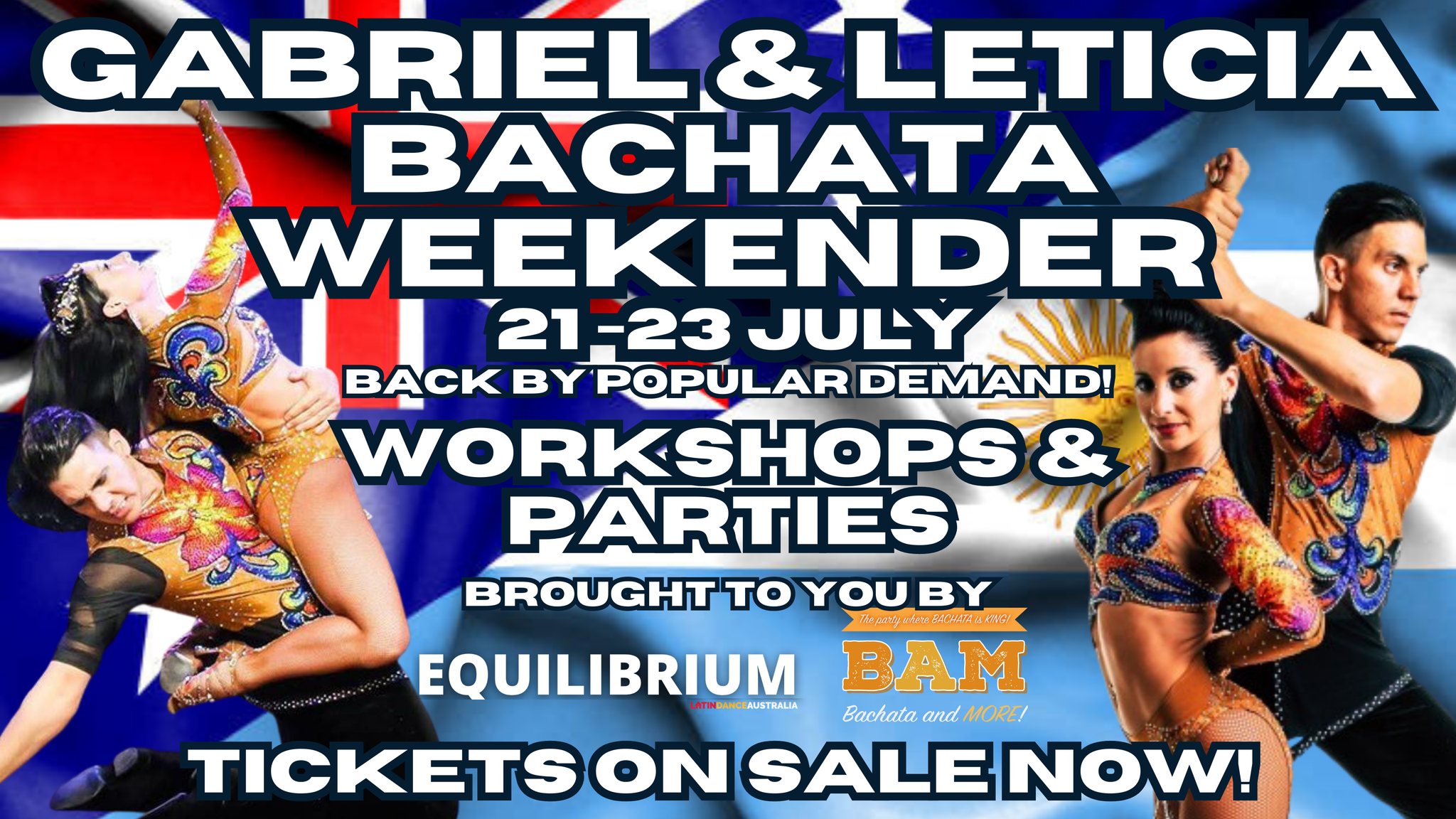 GABRIEL Y LETICIA SYDNEY BACHATA WEEKENDER #2