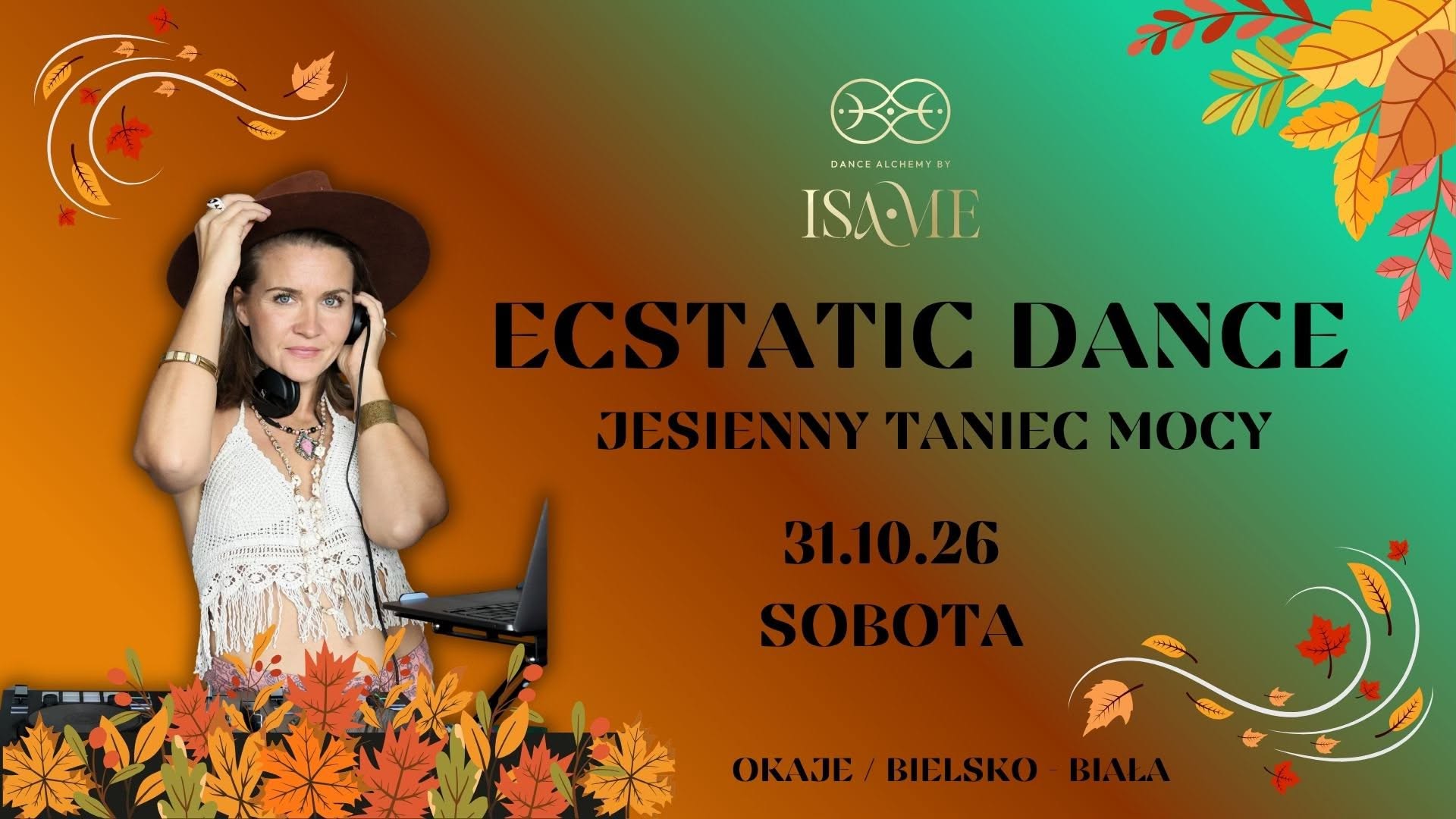 Przebierany Ecstatic Dance 🍂 jesienny taniec mocy w Bielsku - Białej