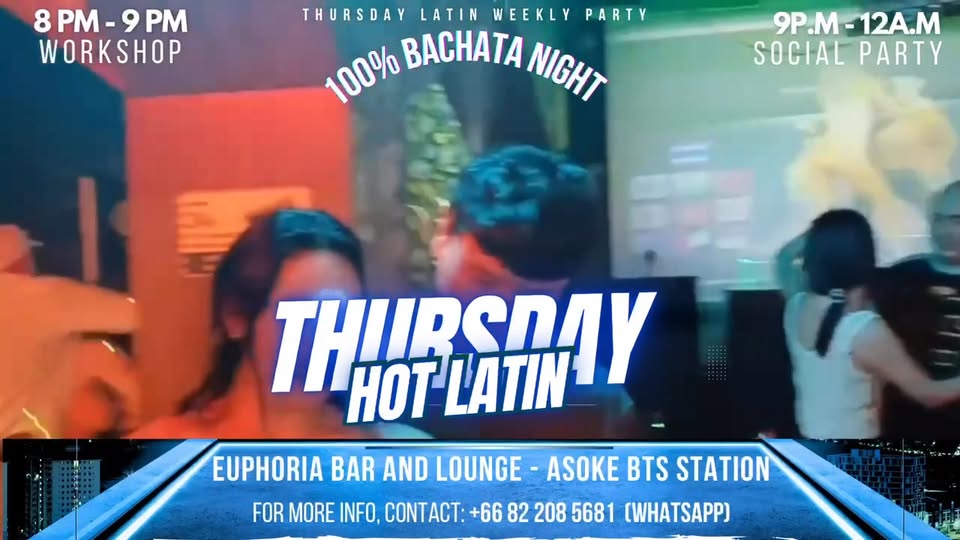 ππ₯ HOT LATIN THURSDAY - The only 100% Bachata Night in the town! πΊ