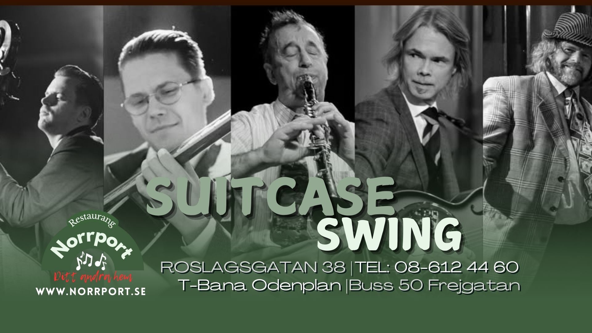 Suitcase Swing på Norrport