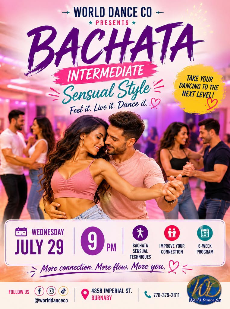 ❤️ Bachata Intermediate Sensual Style ❤️