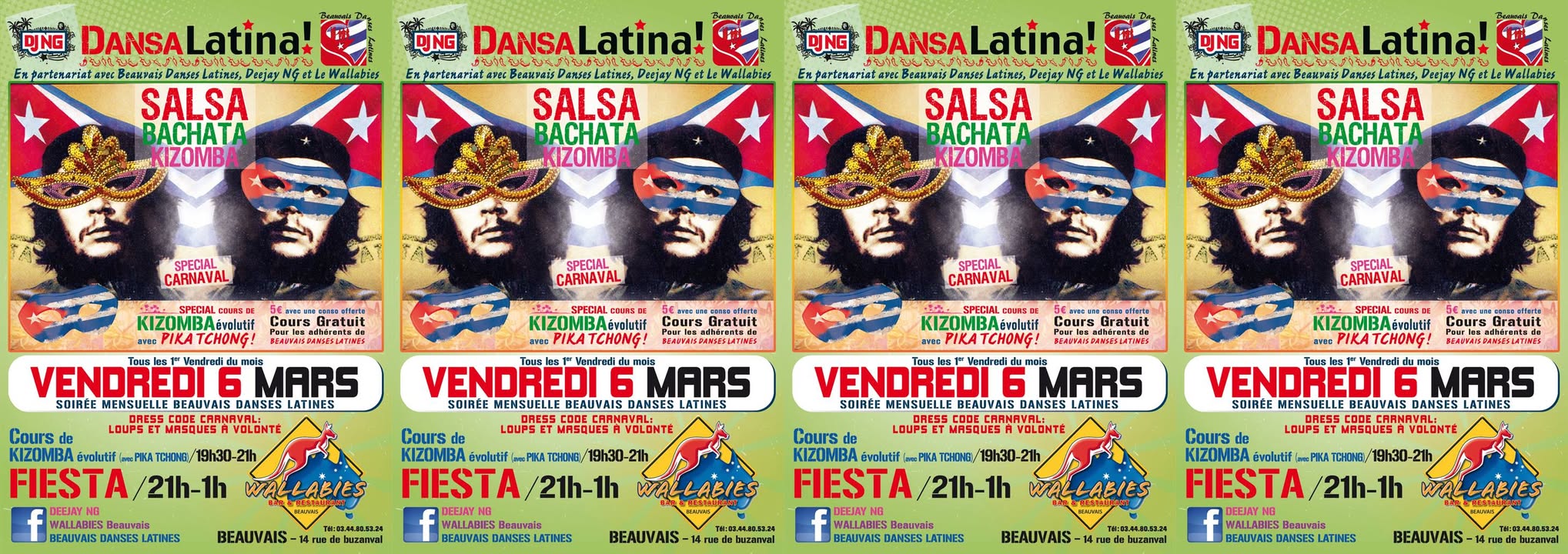 (((>DANSA LATINA!<))) VENDREDI 6 MARS By DJ NG y BDL