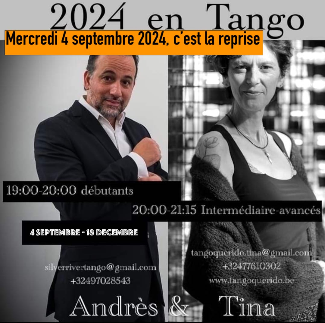 reprise des cours régulier au TangoBar