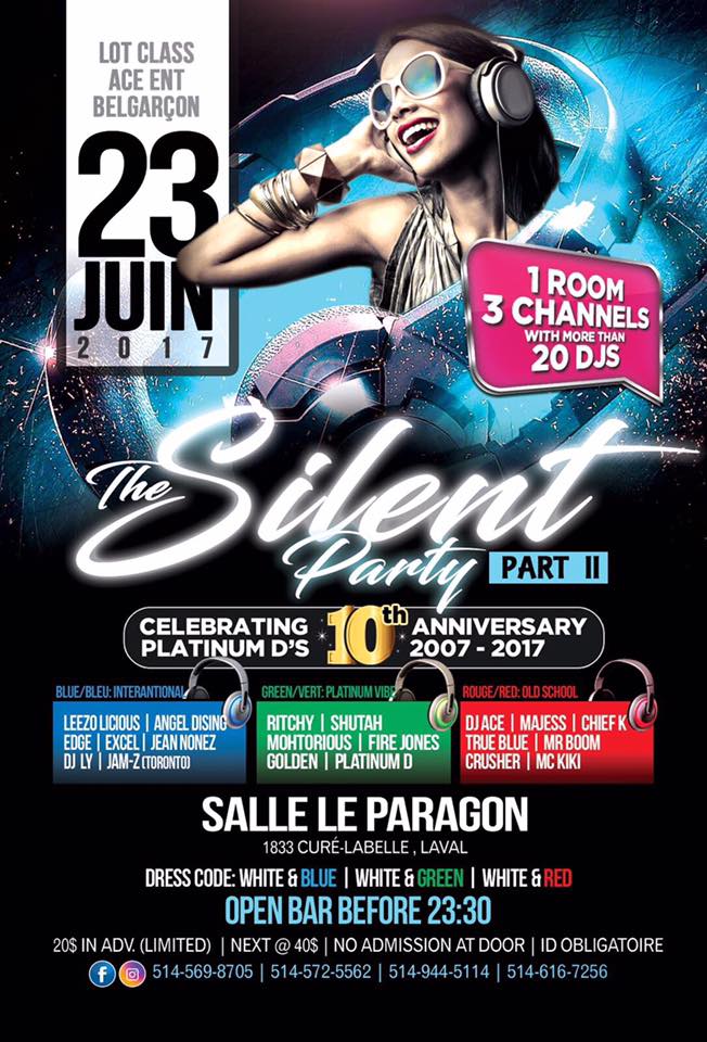 Platinum D (10e Anniversaire) Silent Party Part 2