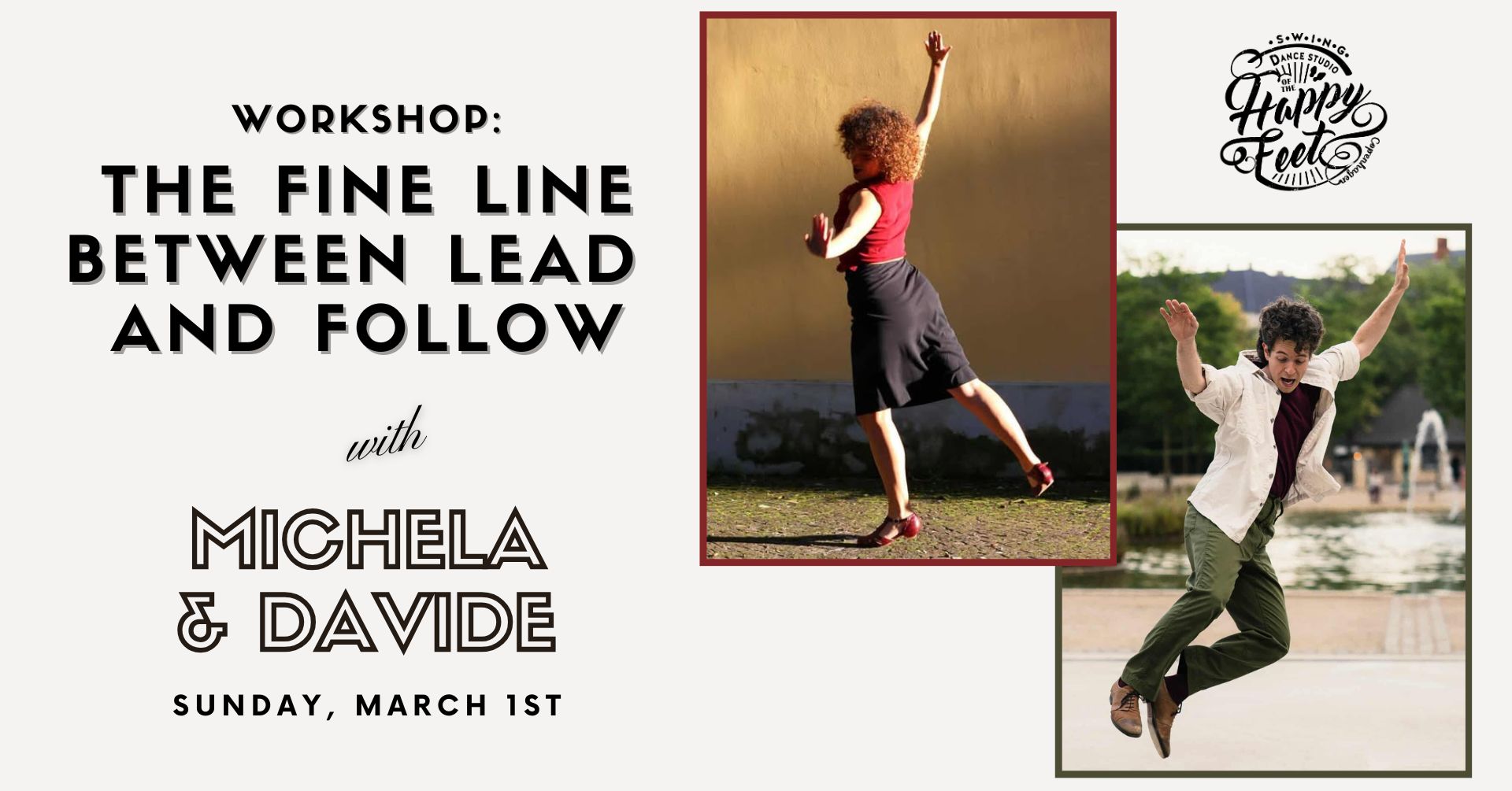 The fine line between lead and follow - workshop with Michela and Davide