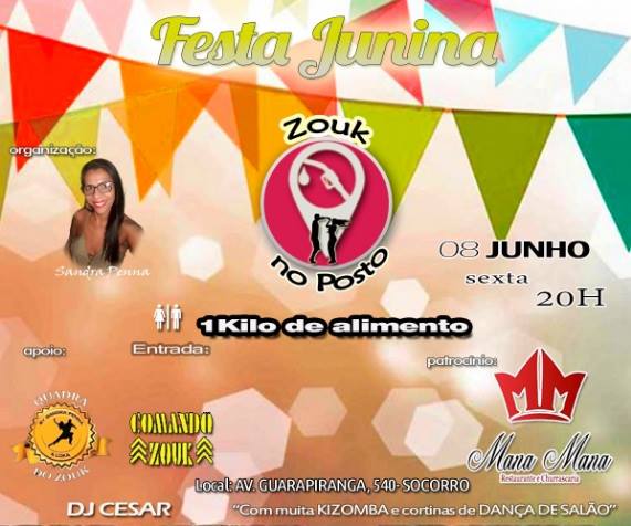 Zoukizomba no Posto - Edição Junina