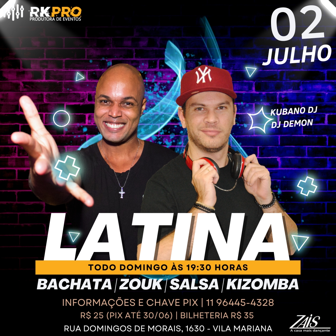 LATINA (TODO DOMINGO TEM!)