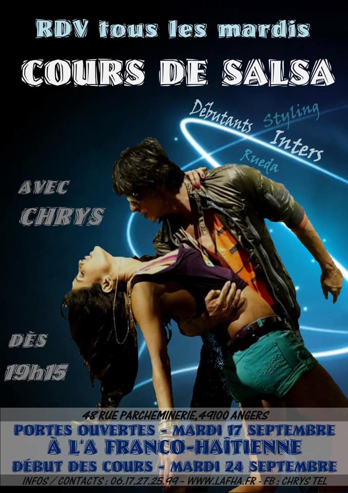 PORTES OUVERTES SALSA SAISON 2019-2020 AVEC CHRYS