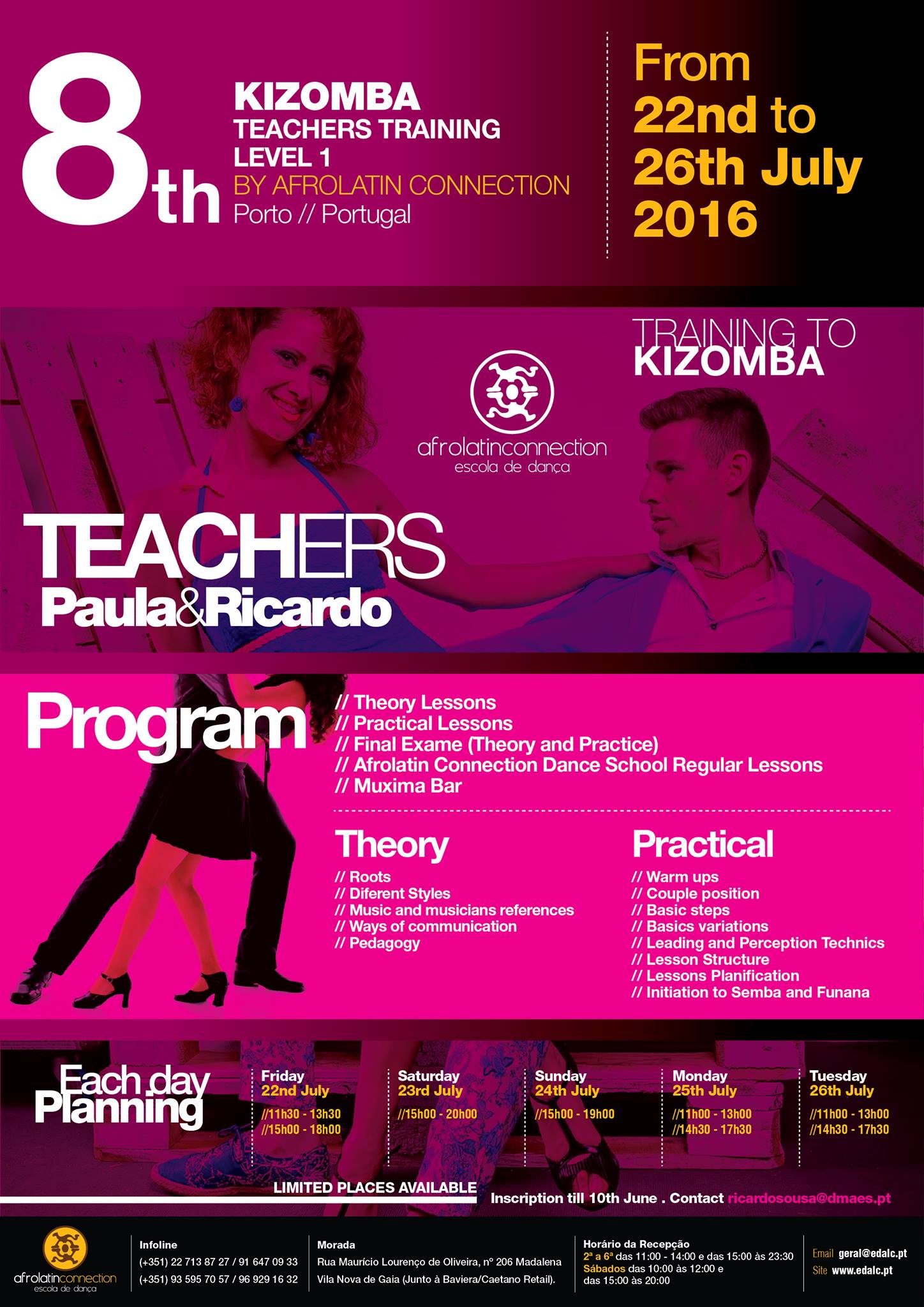 Full 8th Kizomba Teachers Training LEVEL 1 ALC
