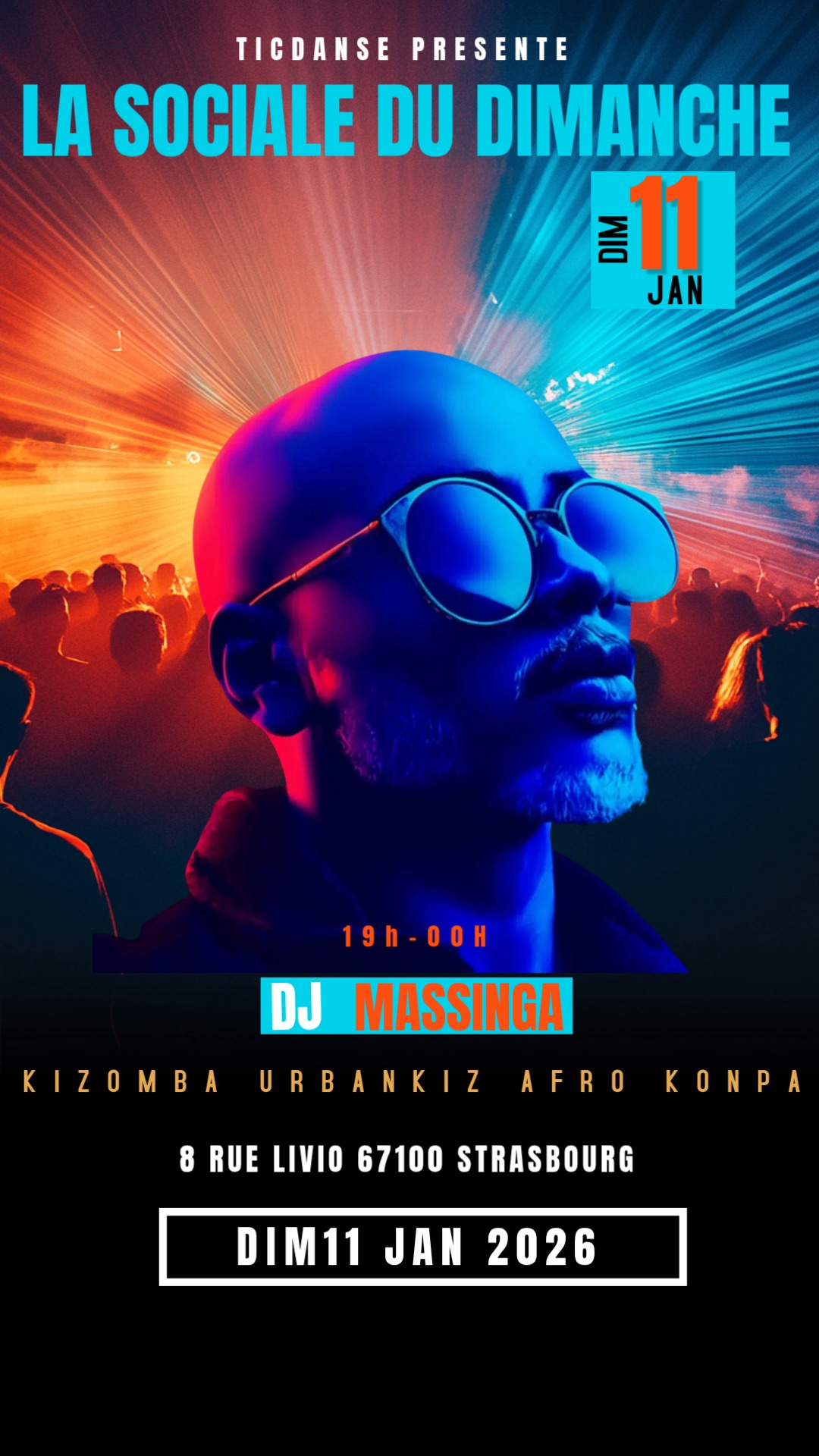 LA SOCIALE DU DIMANCHE : KIZOMBA URBANKIZ SEMBA KOMPA