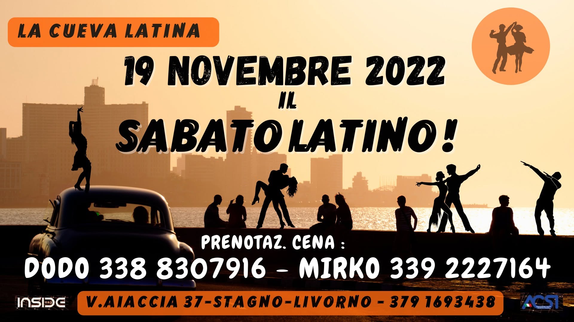 Il SABATO Latino de "la Cueva" !