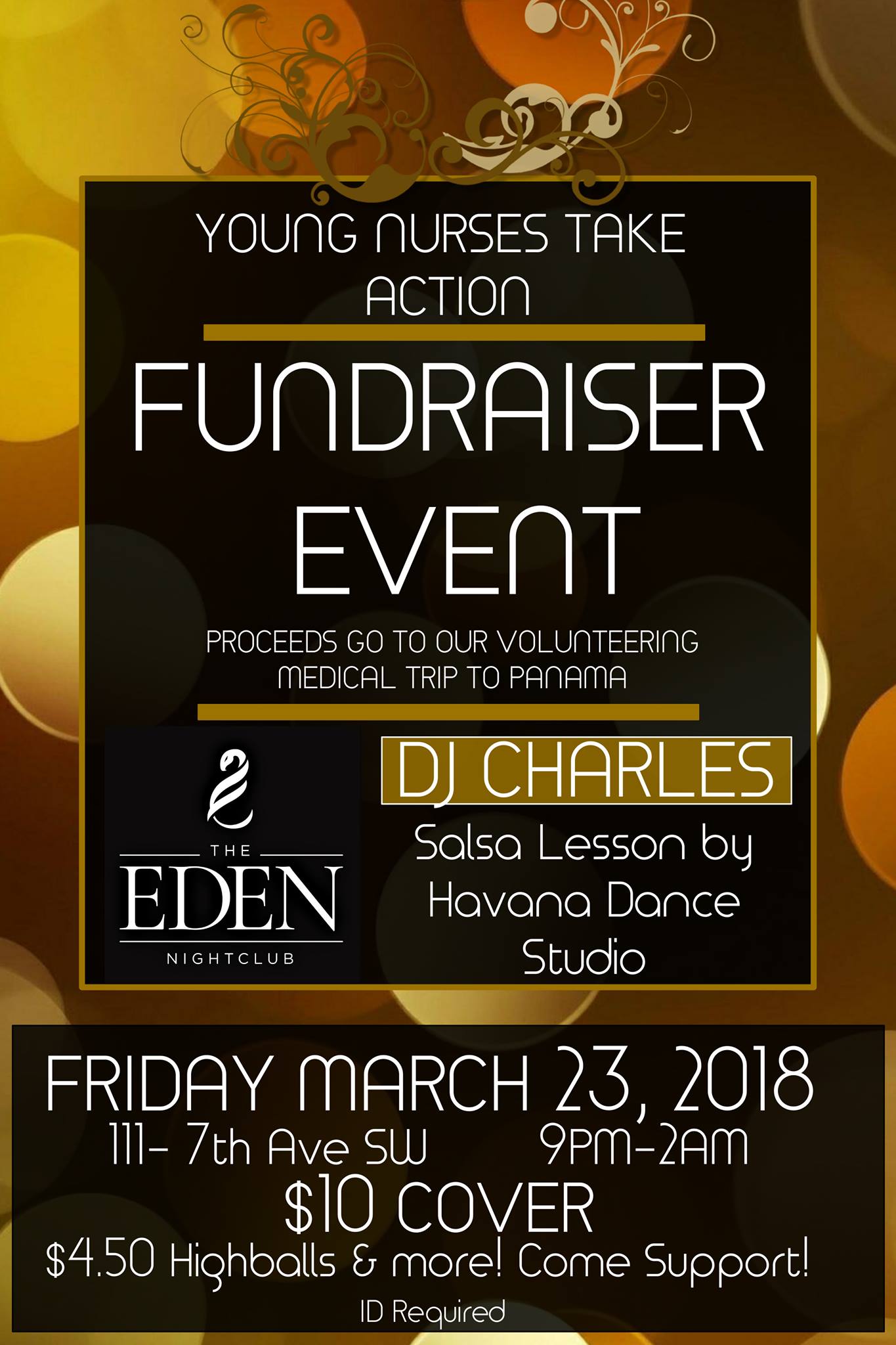 YNTA Fundraiser Event at The Eden!