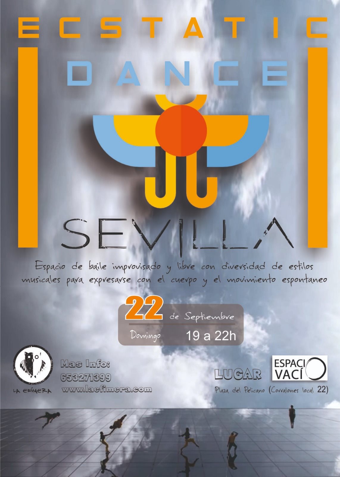Ecstatic Dance Sevilla con la efimera