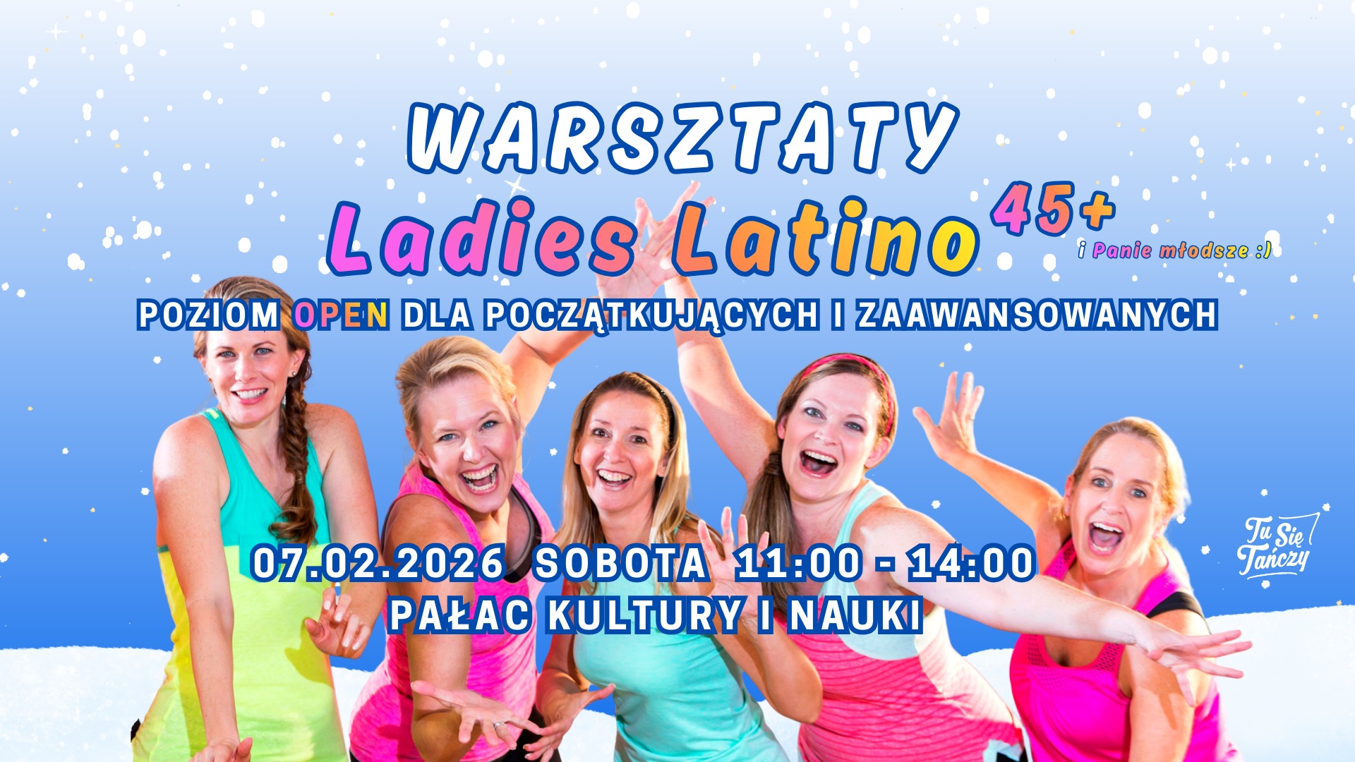 Warsztaty Ladies Latino 45+ poziom OPEN
