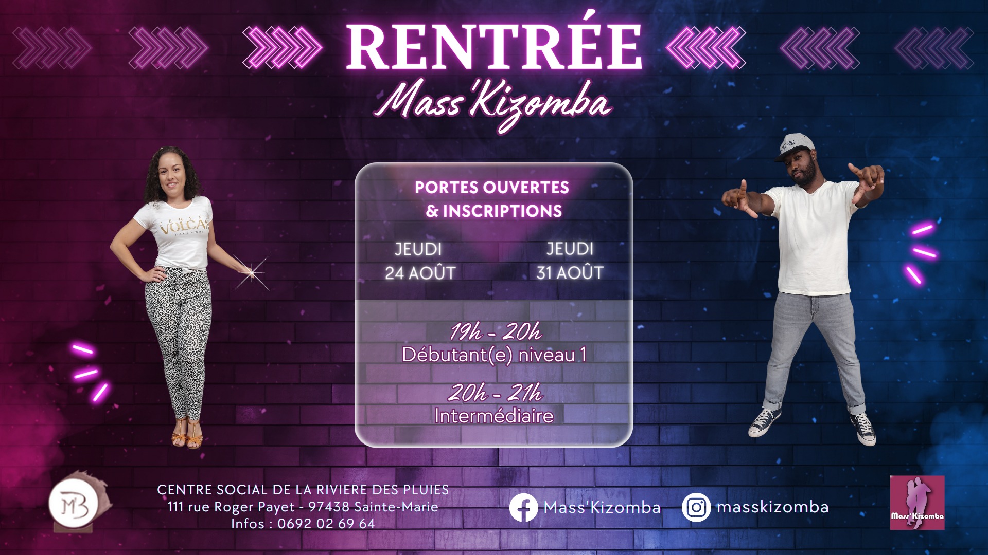 RENTREE Mass'Kizomba - Portes ouvertes