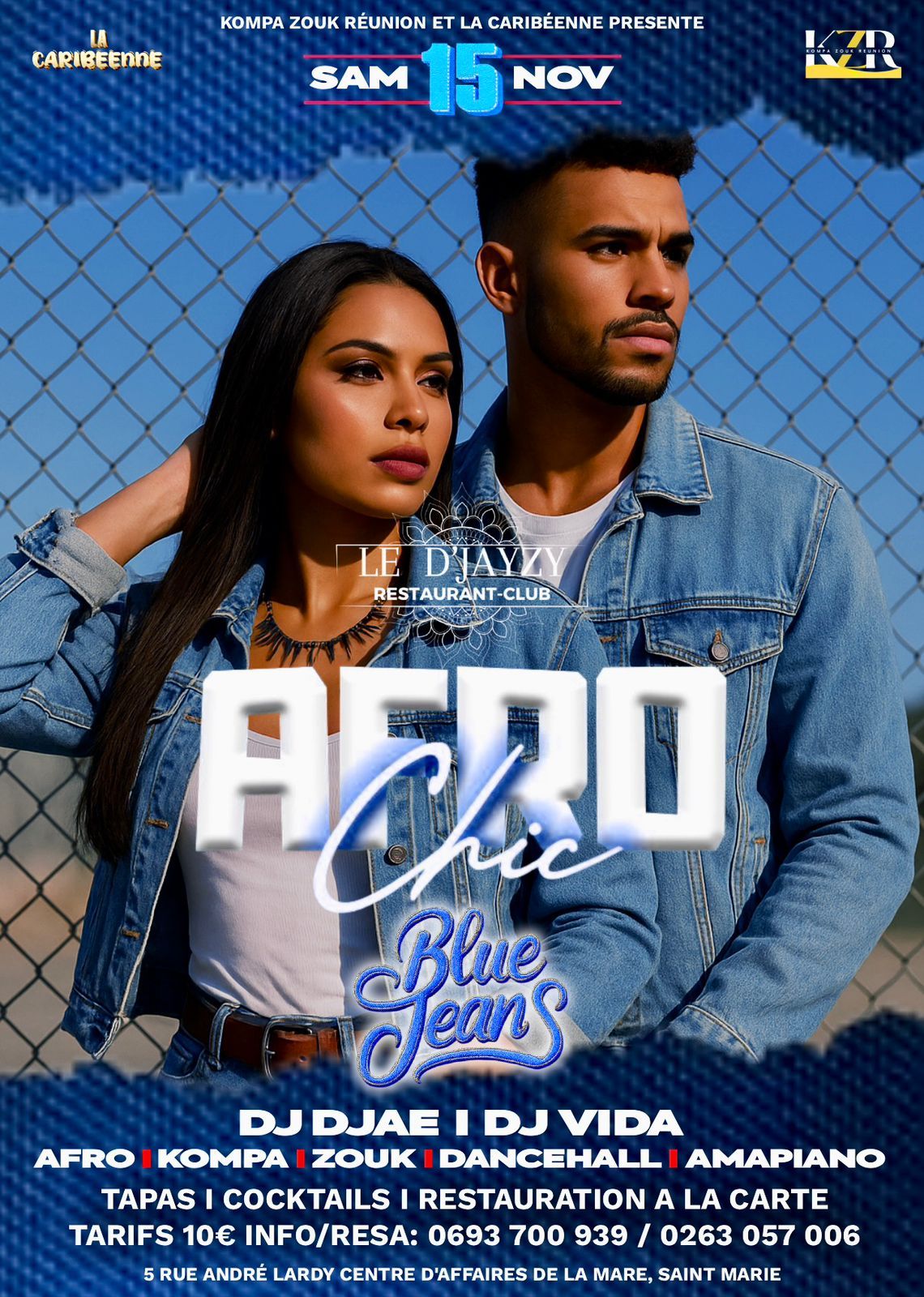 AFRO CHIC🥳 - Blue Jeans 🕺💃 Afro-Zouk- Ragga-Dancehall-Amapiano-Kompa-