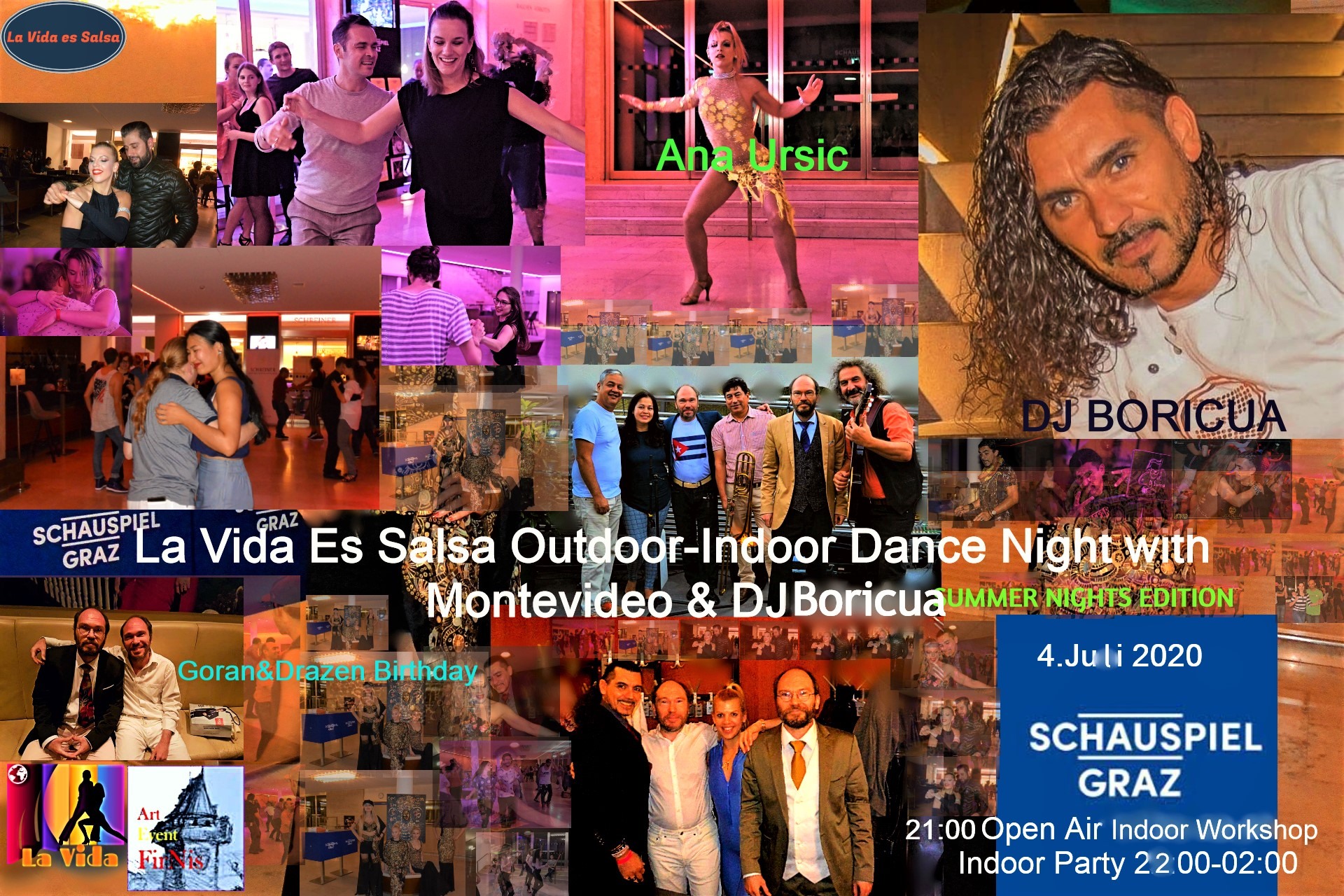 La Vida Es Salsa Dance Night with Montevideo and DJ Boricua