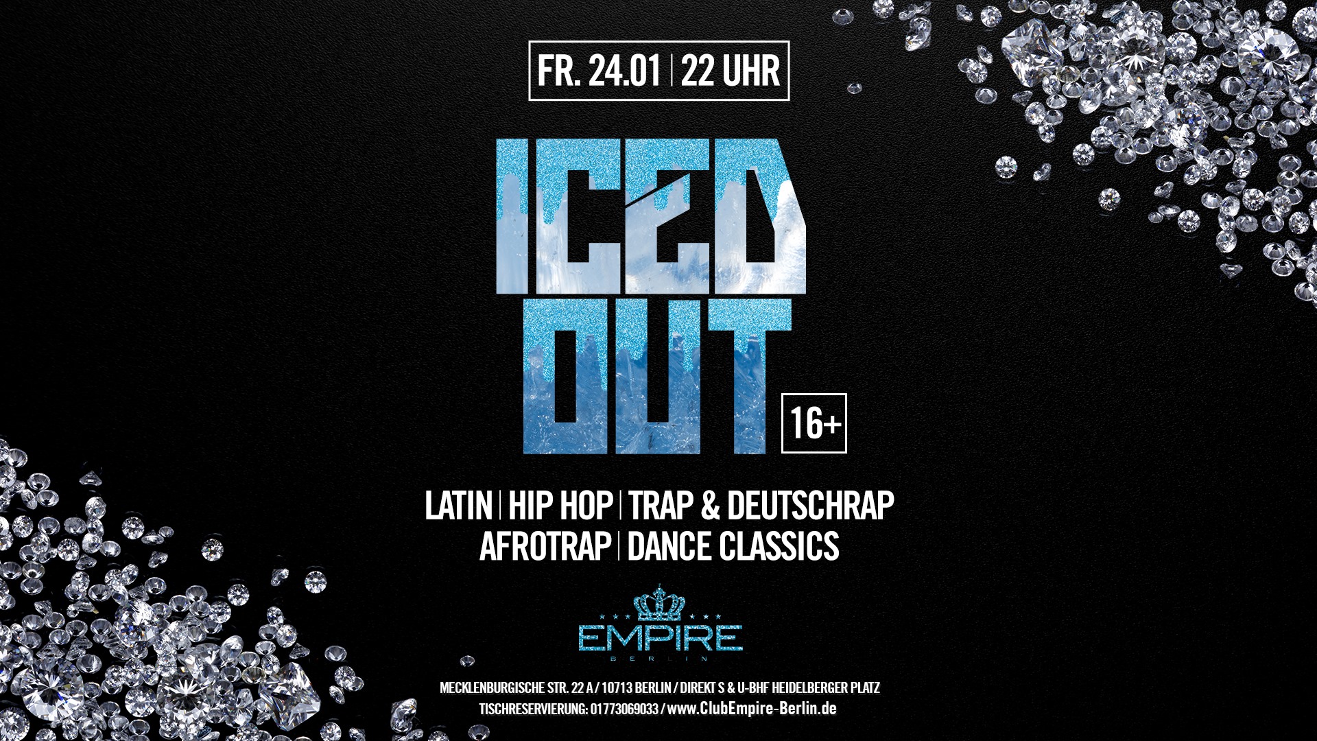 ICED OUT • ab 16+ • Fr. 24.01