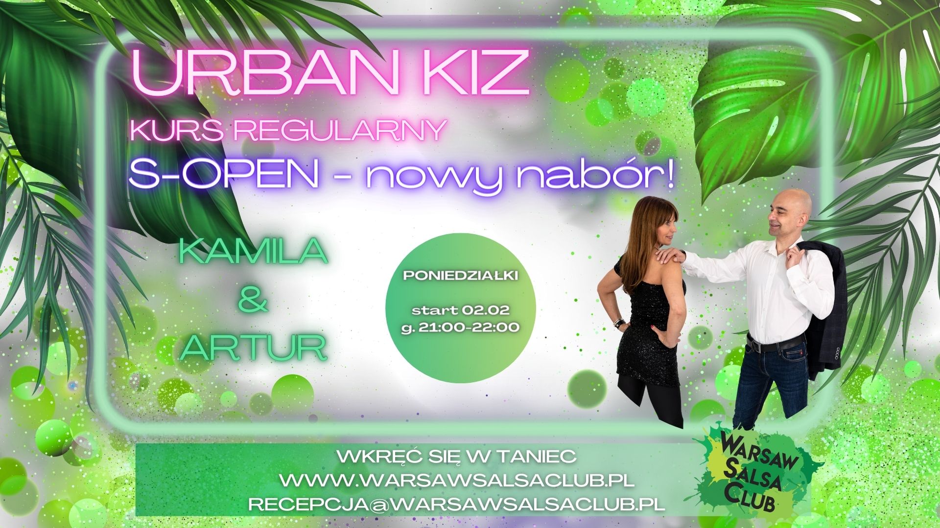 Urban Kiz S-Open z Kamilą i Arturem